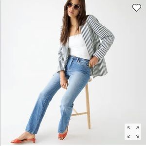 J Crew Full-length demi-boot jean in Emporio wash